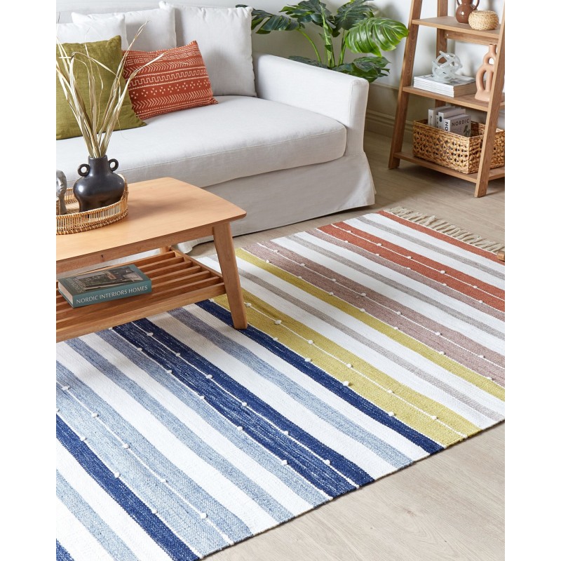 Dywan zewnętrzny 140 x 200 cm wielokolorowy TOZAKLI