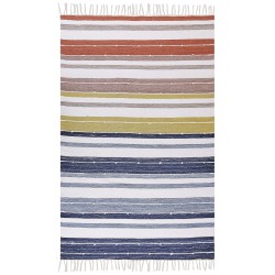 Dywan zewnętrzny 140 x 200 cm wielokolorowy TOZAKLI