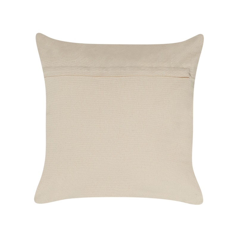 Zestaw 2 poduszek dekoracyjnych OUJDA Bawełna 50 x 50 cm Miedziany Wzór geometryczny