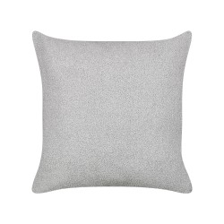 Zestaw 2 poduszek dekoracyjnych LEUZEA Boucle 60 x 60 cm Szary Jednolity