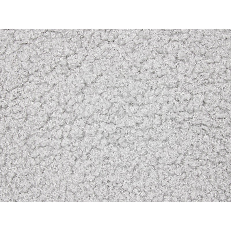 Zestaw 2 poduszek dekoracyjnych LEUZEA Boucle 60 x 60 cm Szary Jednolity