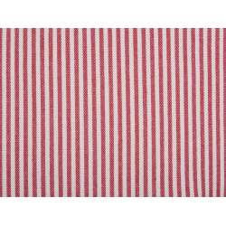 Poduszka dekoracyjna AALITA Bawełna 40 x 60 cm Czerwony W paski