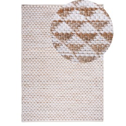 Dywan z juty 140 x 200 cm beżowy TUNCELI