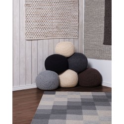 Dywan z juty 140 x 200 cm beżowy TUNCELI