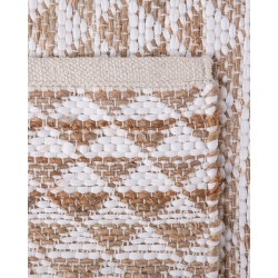 Dywan z juty 140 x 200 cm beżowy TUNCELI