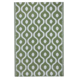 Dywan zewnętrzny 120 x 180 cm zielony PUNE