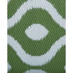 Dywan zewnętrzny 120 x 180 cm zielony PUNE