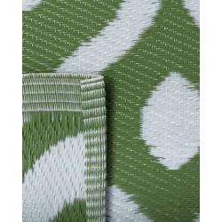 Dywan zewnętrzny 120 x 180 cm zielony PUNE