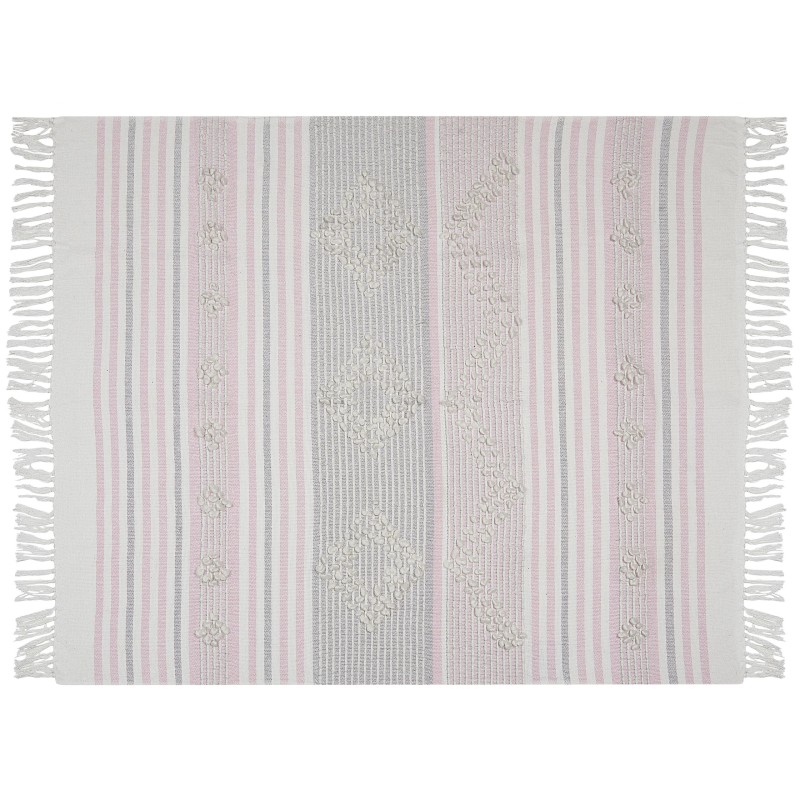 Koc KAMAN 125 x 150 cm Różowy