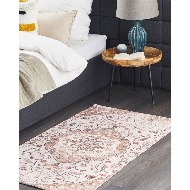 Dywan 80 x 150 cm beżowo-brązowy KATTAKKADA