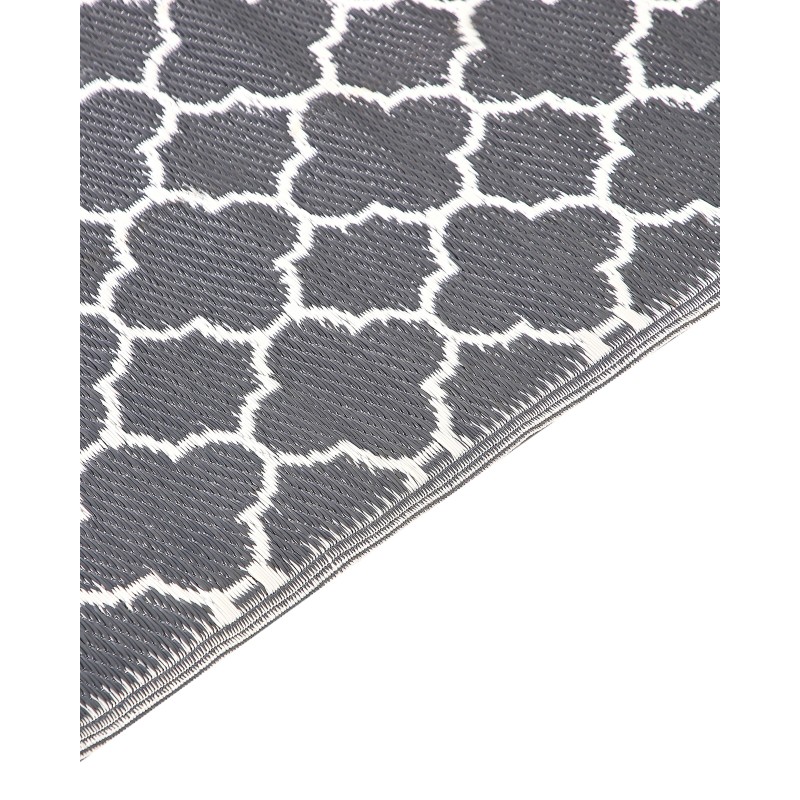 Dywan zewnętrzny 120 x 180 cm szary SURAT