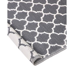 Dywan zewnętrzny 120 x 180 cm szary SURAT