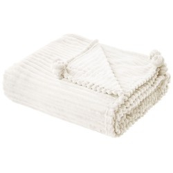 Koc KAWERI 150 x 200 cm Kremowy