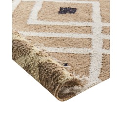 Dywan z juty 200 x 300 cm beżowy ESENCIK