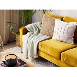 Koc MITYAL Bawełna 125 x 150 cm Miętowy