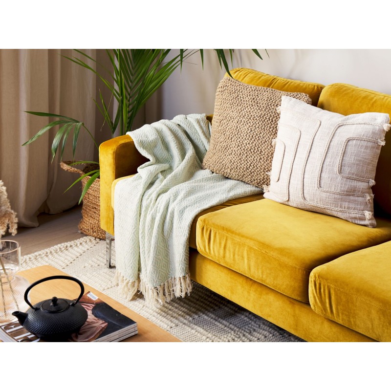 Koc MITYAL Bawełna 125 x 150 cm Miętowy