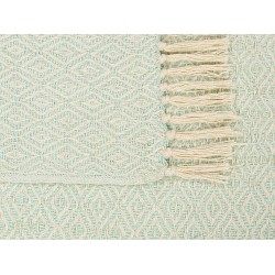 Koc MITYAL Bawełna 125 x 150 cm Miętowy