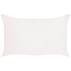 Zestaw 2 poduszek dekoracyjnych MILLET Sztruks 30 x 50 cm Złamana biel Wzór geometryczny