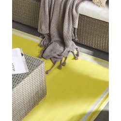 Dywan zewnętrzny 120 x 180 cm żółty ETAWAH