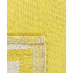 Dywan zewnętrzny 120 x 180 cm żółty ETAWAH