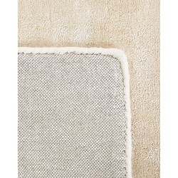 Dywan z wiskozy 80 x 150 cm beżowy GESI II