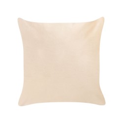 Zestaw 2 poduszek dekoracyjnych TALINUM Welur 45 x 45 cm Beżowy Wzór zwierzęcy