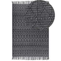 Dywan 200 x 300 cm czarny ALUCRA