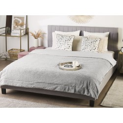 Koc GELIK 180 x 200 cm Jasnoszary