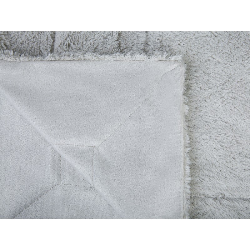 Koc GELIK 180 x 200 cm Jasnoszary