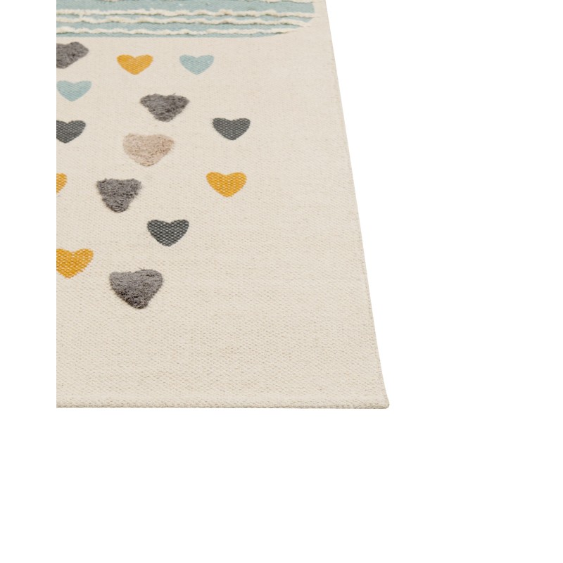 Dywan dziecięcy bawełniany 80 x 150 cm wielokolorowy BLANG