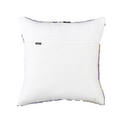 2 poduszki bawełniane dekoracyjne dla dzieci w kwiaty 45 x 45 cm fioletowe SOAPWORT