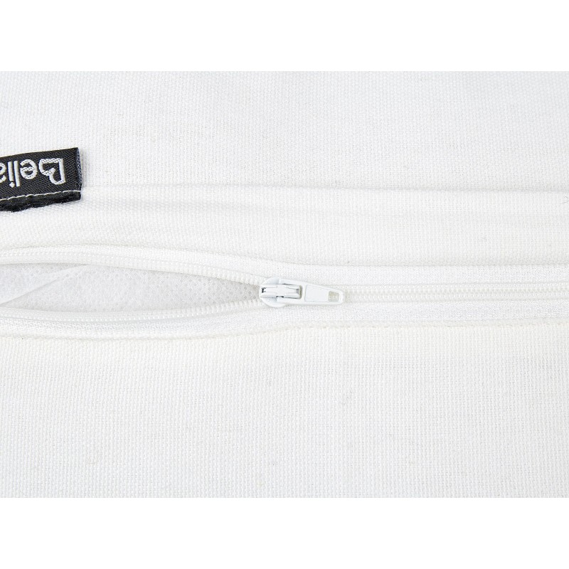 2 poduszki bawełniane dekoracyjne dla dzieci w kwiaty 45 x 45 cm fioletowe SOAPWORT