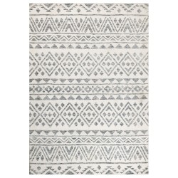 Dywan 160 x 230 cm beżowo-szary ASPANI