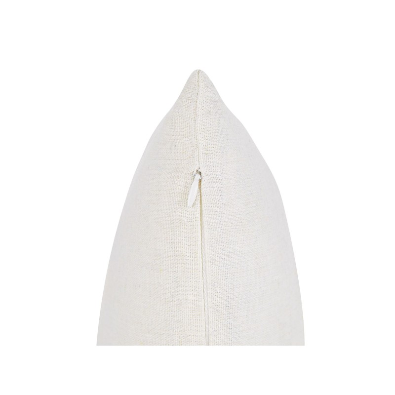 Zestaw 2 poduszek dekoracyjnych MICROSORUM 45 x 45 cm Jasnozielony Wzór roślinny