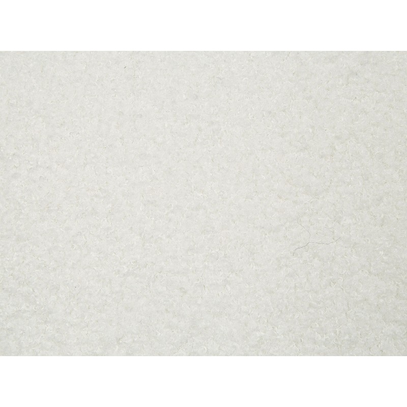 Zestaw 2 poduszek dekoracyjnych LEUZEA Boucle 45 x 45 cm Złamana biel Jednolity