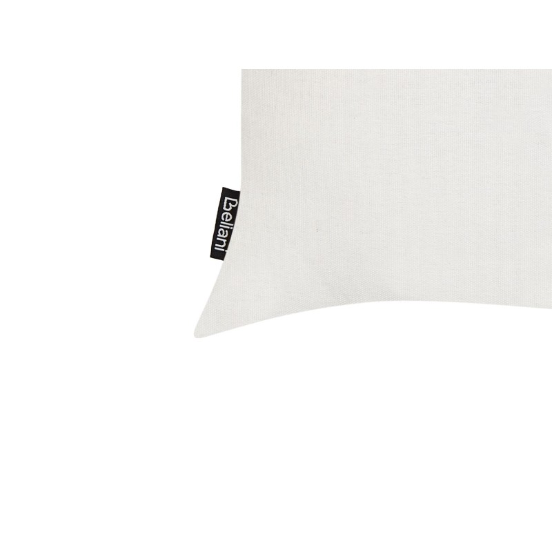 Zestaw 2 poduszek dekoracyjnych VELLEIA Bawełna 50 x 35 cm Biały Wzór geometryczny