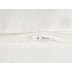 Zestaw 2 poduszek dekoracyjnych VELLEIA Bawełna 50 x 35 cm Biały Wzór geometryczny