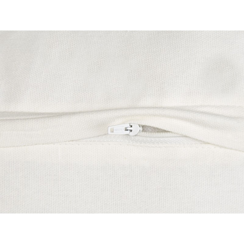 Zestaw 2 poduszek dekoracyjnych VELLEIA Bawełna 50 x 35 cm Biały Wzór geometryczny