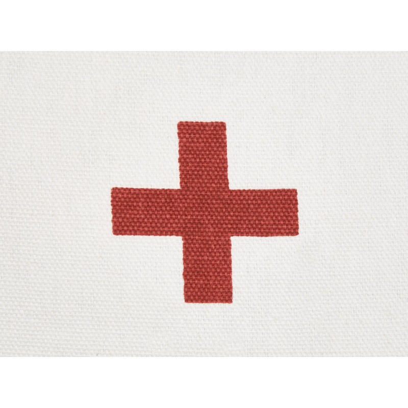 Zestaw 2 poduszek dekoracyjnych VELLEIA Bawełna 50 x 35 cm Biały Wzór geometryczny