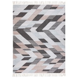 Dywan z juty 160 x 230 cm wielokolorowy NAKKAS