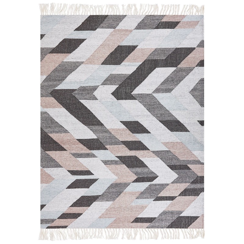 Dywan z juty 160 x 230 cm wielokolorowy NAKKAS