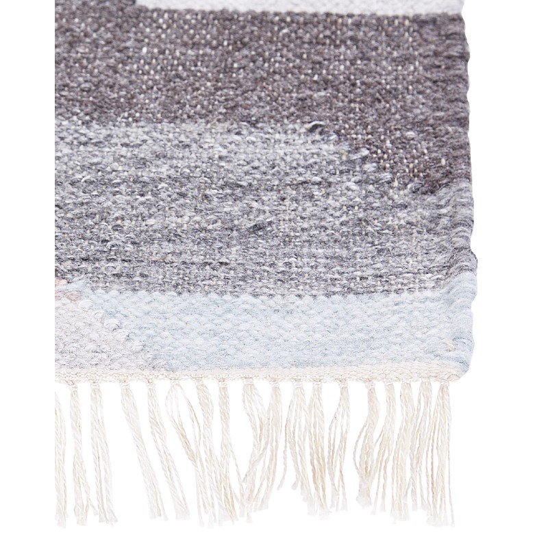 Dywan z juty 160 x 230 cm wielokolorowy NAKKAS