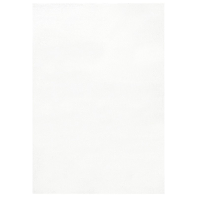 Dywan sztuczne futro królika 160 x 230 cm biały MIRPUR