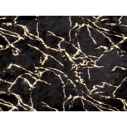 Koc GODAVARI 150 x 200 cm Czarny