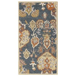 Dywan wełniany 80 x 150 cm wielokolorowy UMURLU