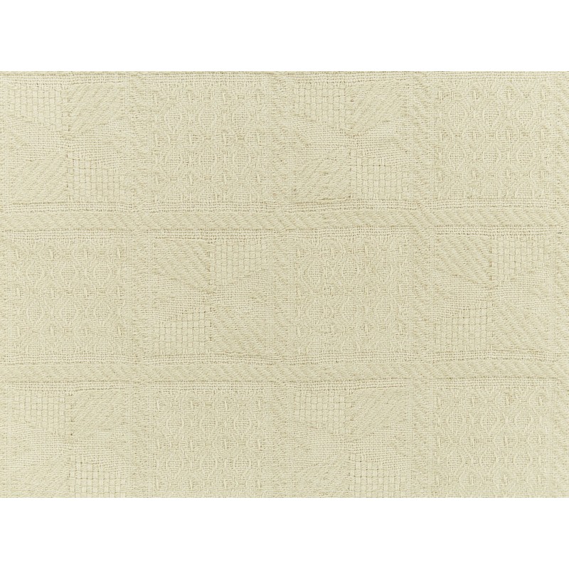 Narzuta na łóżko MARAKA Bawełna 200 x 220 cm Jasnobeżowy