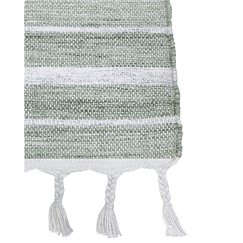 Dywan 140 x 200 cm zielony BADEMLI