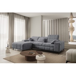 Ecksofa Ballagio I mit Schlaffunktion aus Stoff Plecionka, Spring 1101 - Schönheit und Funktionalität in einem!