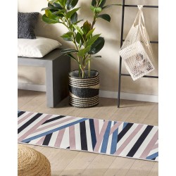 Dywan 60 x 200 cm wielokolorowy ARTHUR