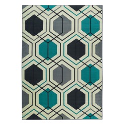 Dywan 140 x 200 cm wielokolorowy GIRESUN